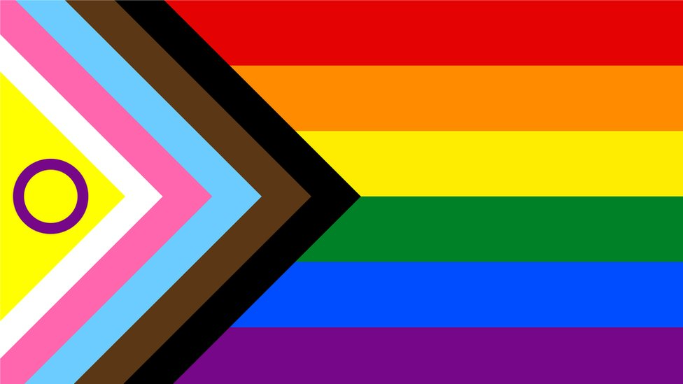 Rainbow pride flag symbolising inclusivity and neurodiversity.